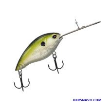Воблер Daiwa TD Hyper Crank Jr.Ti 50F длина 50мм вес 7.4гр